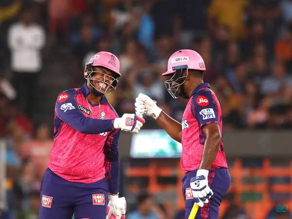 Shimron Hetmyer and Sanju Samson