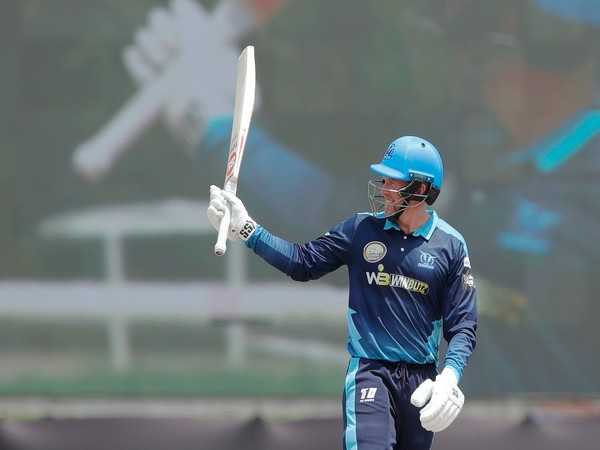 Texas Chargers' Ben Dunk in action against Atlanta Riders during US Masters T10 League (Image: US Masters T10 League)