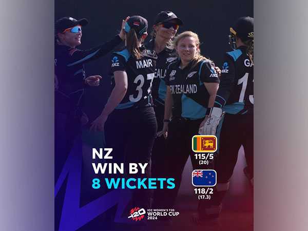 New Zealand celebrating a wicket. (Photo- ICC website)