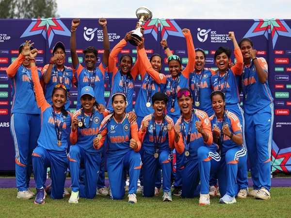 Indian Women's U19 Team. (Picture: X/@kharge)