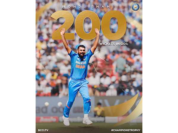 Mohammed Shami. (Photo- BCCI X/@BCCI)