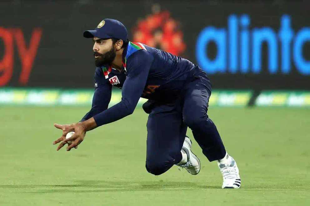 Ravindra Jadeja catch